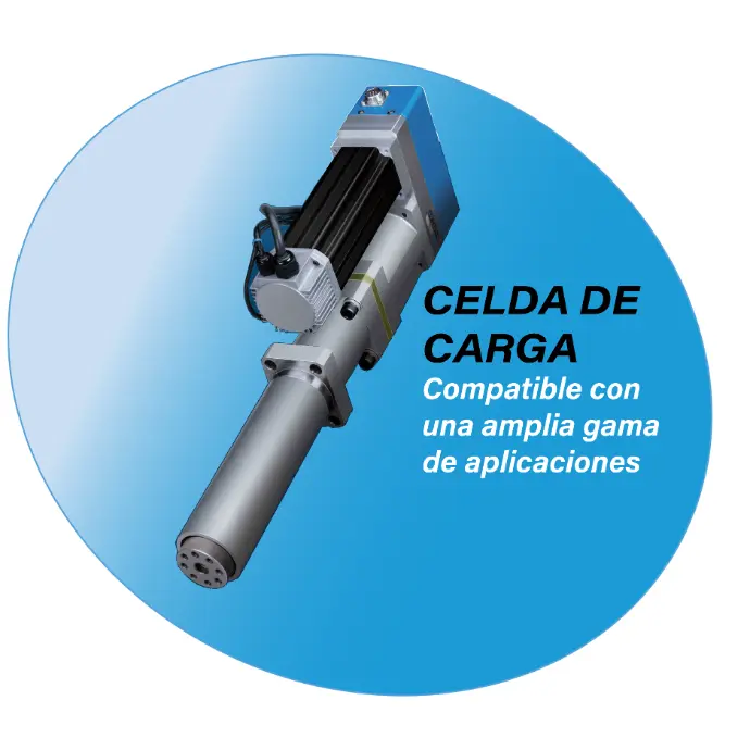 Prensa con celda de carga Prensa con celda de carga